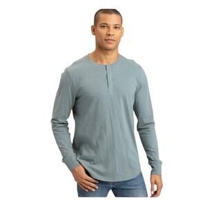 NWT! Threads 4 Thought Leeroy Long Sleeve Slub Henley Shirt S
